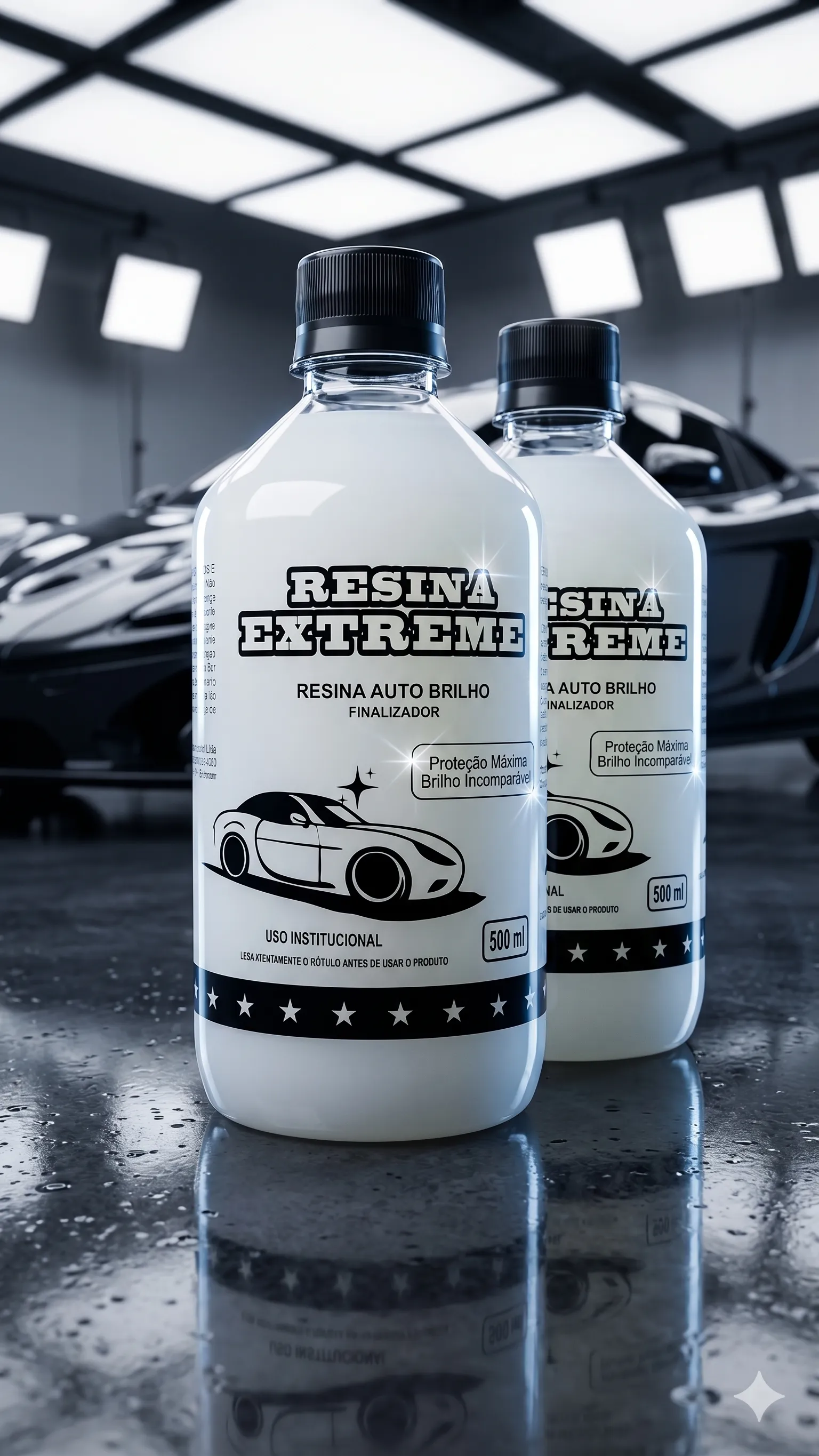 Kit 2 Frascos Resina Extreme